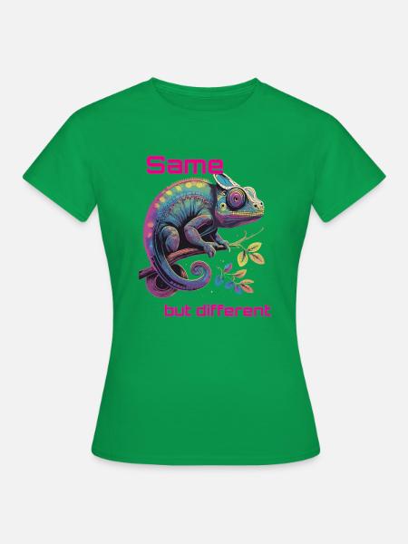 Same but different - Frauen T-Shirt - Kelly Green