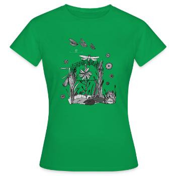 Magisches Tor Sonos- Die Hüter von Orbis - Frauen T-Shirt - Kelly Green - Vorne - AI Model Female 172 dark (172cm)