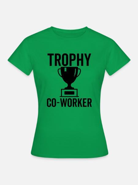 Trophy Mitarbeiter - Frauen T-Shirt - Kelly Green