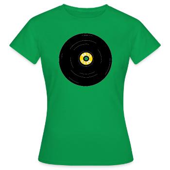 Bass - Frauen T-Shirt - Kelly Green - Vorne - AI Model Female 172 dark (172cm)