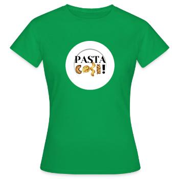 Pasta cosi!! - Women's T-Shirt - kelly green - Front - AI Model Female 172 dark (172cm)