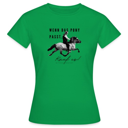Pass Liebe Islandpferd - Frauen T-Shirt
