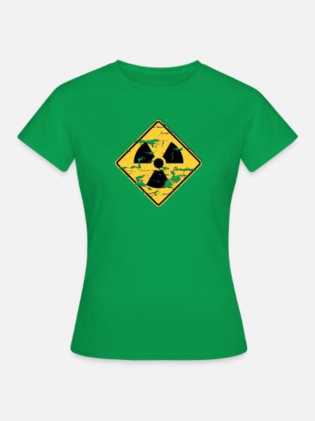 Radioactive - Frauen T-Shirt - Kelly Green