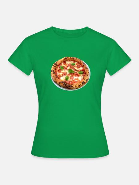 SALAMI PIZZA PIZZA. - Frauen T-Shirt - Kelly Green
