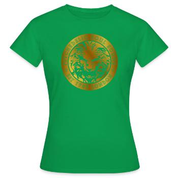 Image transparente mise à jour - T-shirt Femme - vert - Devant - AI Model Female 172 dark (172cm)