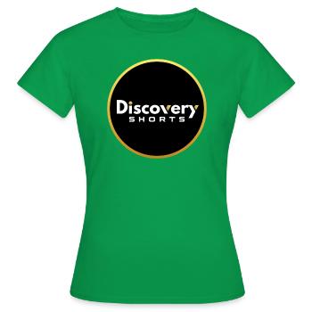 Discovery shorts - Women's T-Shirt - kelly green - Front - AI Model Female 172 dark (172cm)