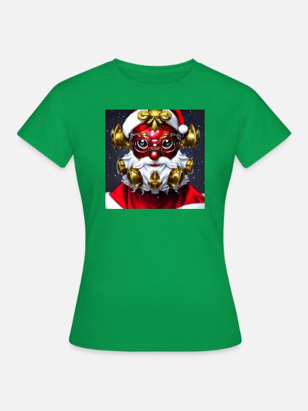 Serie: Distopia of Christmas - Frauen T-Shirt - Kelly Green