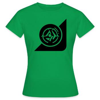 Boussole - T-shirt Femme - vert - Devant - AI Model Female 172 dark (172cm)