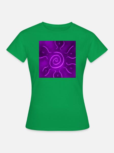 LILA SONNE - Frauen T-Shirt - Kelly Green