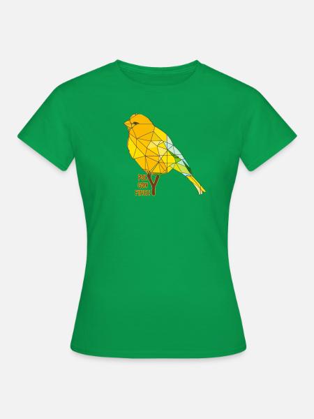 Retro-Fink - Frauen T-Shirt - Kelly Green