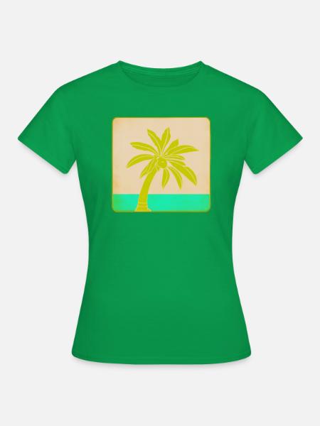 Südsee - Frauen T-Shirt - Kelly Green