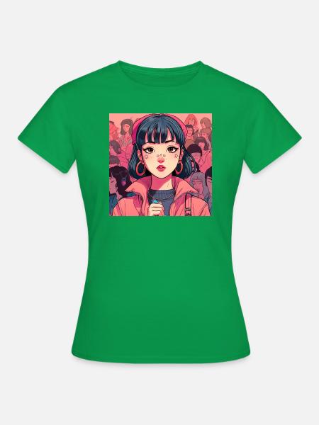 Anna die Zauberhafte - Frauen T-Shirt - Kelly Green