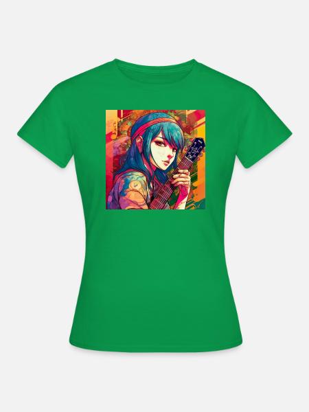 Mei Yoshida - Frauen T-Shirt - Kelly Green