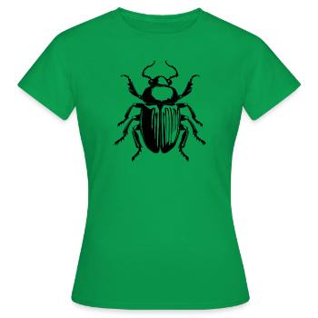 Insectes, bestioles, arthropodes - T-shirt Femme - vert - Devant - AI Model Female 172 dark (172cm)