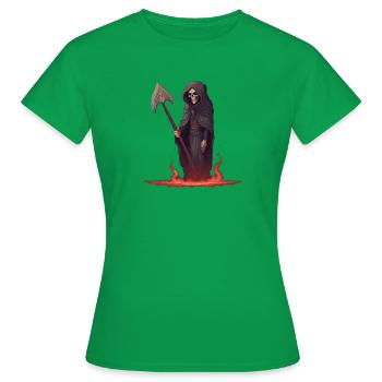 Faucheuse de pixels - T-shirt Femme - vert - Devant - AI Model Female 172 dark (172cm)