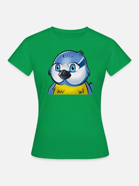 Meise - Frauen T-Shirt - Kelly Green