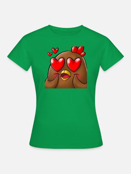 Love - Frauen T-Shirt - Kelly Green