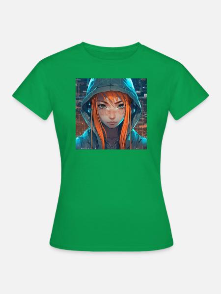 Tech Girl - Frauen T-Shirt - Kelly Green