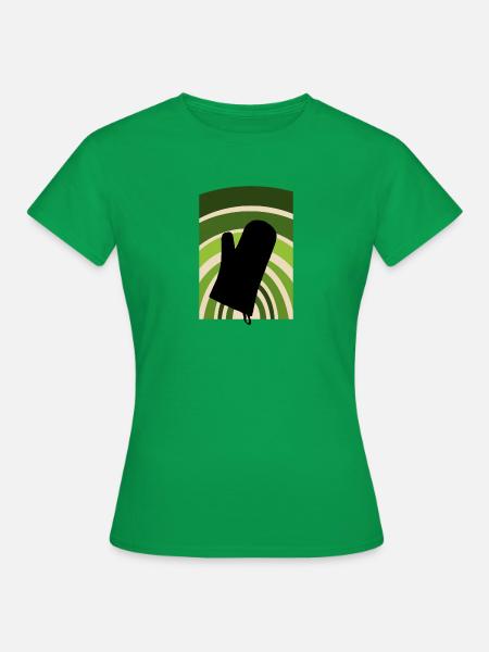 Backen Bäcker Backen Backen - Frauen T-Shirt - Kelly Green