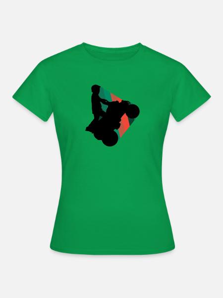 Quad ATV - Frauen T-Shirt - Kelly Green