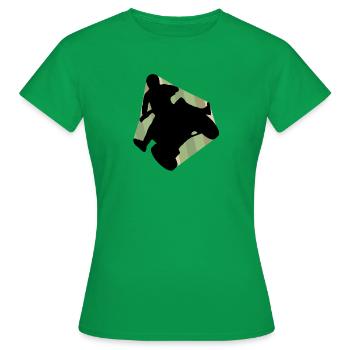 ATV Stunt - Frauen T-Shirt - Kelly Green - Vorne - AI Model Female 172 dark (172cm)