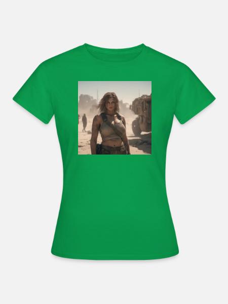 Fallout4 - Frauen T-Shirt - Kelly Green