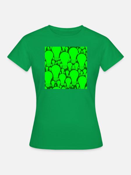 Licht an! - Frauen T-Shirt - Kelly Green