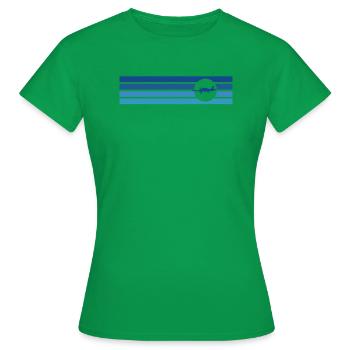 Génie aérospatial Génie aérospatial - T-shirt Femme - vert - Devant - AI Model Female 172 dark (172cm)