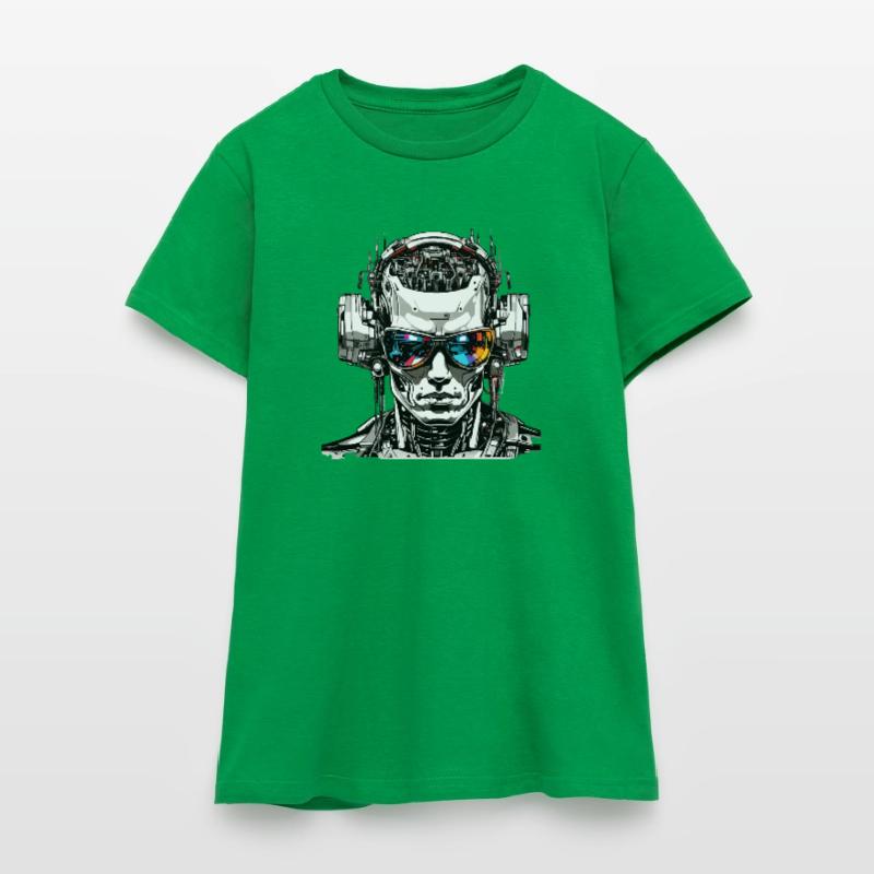 Android, Cyborg Deejay, TRANCE Women's T-Shirt