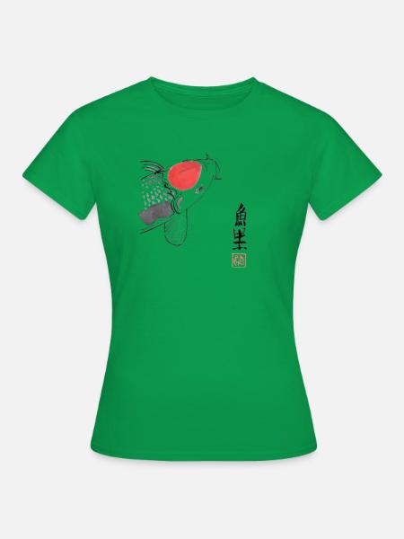 Koi-Karpfen - Frauen T-Shirt - Kelly Green
