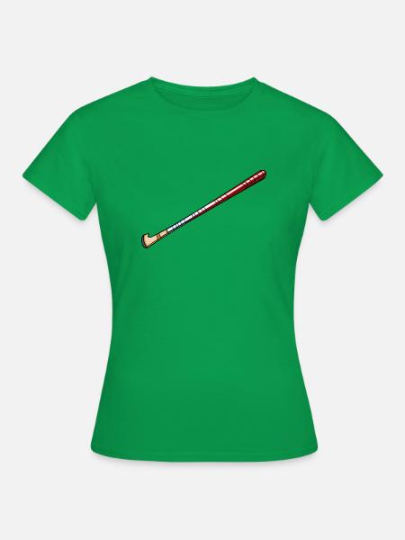 Hockeyschläger Eishockeyteam - Frauen T-Shirt - Kelly Green