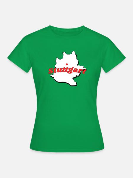 Stuttgart - Frauen T-Shirt - Kelly Green