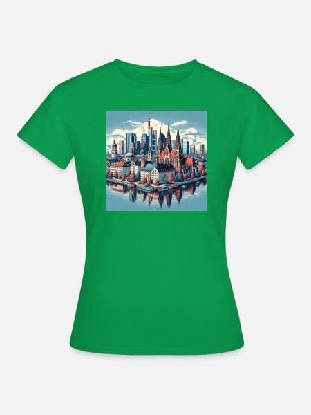 München - Frauen T-Shirt - Kelly Green