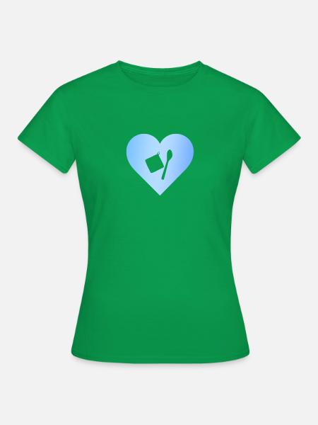 Backwaren Bäcker Bäcker - Frauen T-Shirt - Kelly Green