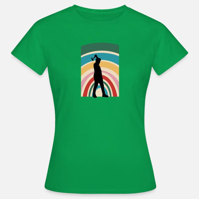 Axt Axe Throwing Axe Throwing - Women's T-Shirt - kelly green