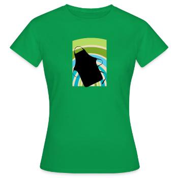 Backen Backwaren - Frauen T-Shirt - Kelly Green - Vorne - AI Model Female 172 dark (172cm)