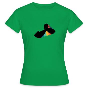 Bras de fer Armdrücken - T-shirt Femme - vert - Devant - AI Model Female 172 dark (172cm)