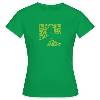 Bras de fer homme fort homme fort - T-shirt Femme - vert - Devant - AI Model Female 172 dark (172cm)
