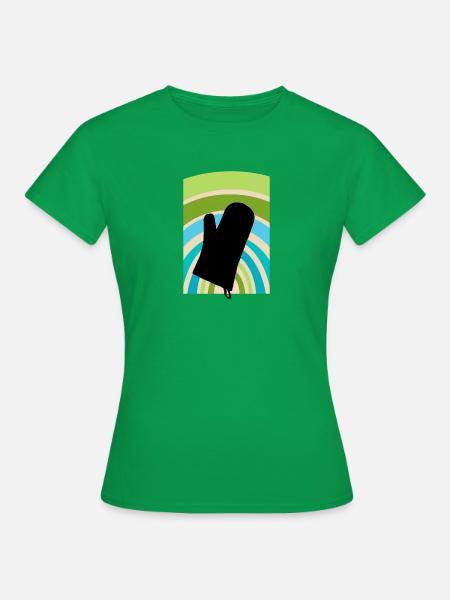 Backen Bäcker Bäckerei Backen - Frauen T-Shirt - Kelly Green