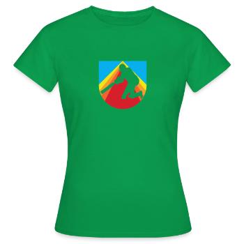 Cricketmannschaft Pitcher - Frauen T-Shirt - Kelly Green - Vorne - AI Model Female 172 dark (172cm)