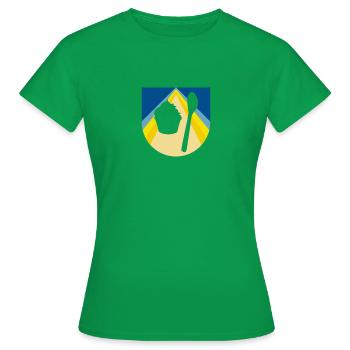 Muffin Muffin au four - T-shirt Femme - vert - Devant - AI Model Female 172 dark (172cm)