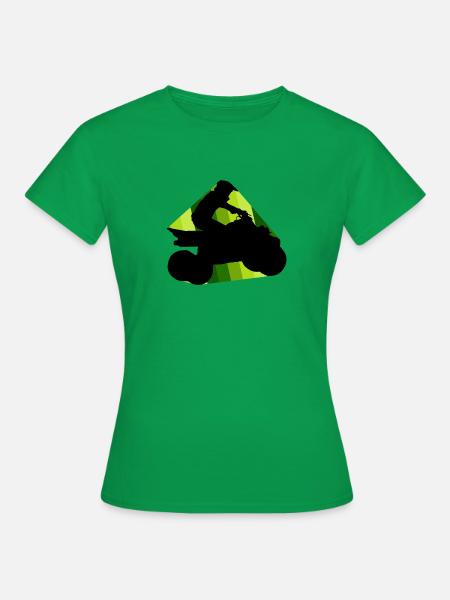 Quad Stuntman - Frauen T-Shirt - Kelly Green