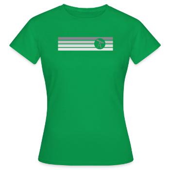 astronomie physicien corps célestes - T-shirt Femme - vert - Devant - AI Model Female 172 dark (172cm)