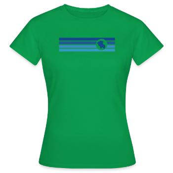 Agriculture Ferme Ferme - T-shirt Femme - vert - Devant - AI Model Female 172 dark (172cm)