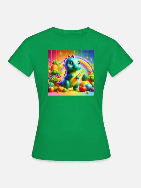 Jurassiks Fruchtig - Frauen T-Shirt - Kelly Green