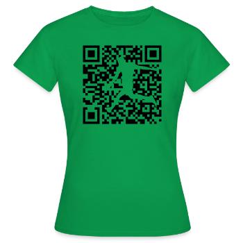 Joueurs de futsal Joueurs de futsal Joueurs de futsal - T-shirt Femme - vert - Devant - AI Model Female 172 dark (172cm)