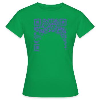 astronomie physique corps célestes - T-shirt Femme - vert - Devant - AI Model Female 172 dark (172cm)