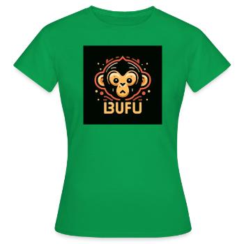 singe - T-shirt Femme - vert - Devant - AI Model Female 172 dark (172cm)