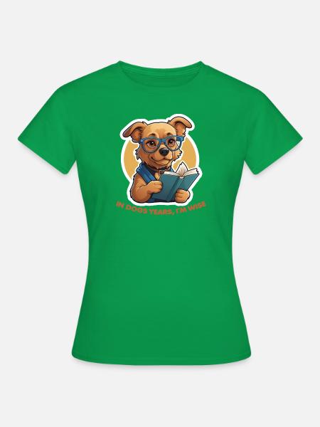 Hunde-Weisheit - Frauen T-Shirt - Kelly Green