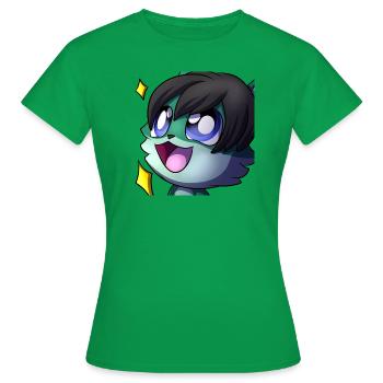 Happy - T-shirt Femme - vert - Devant - AI Model Female 172 dark (172cm)